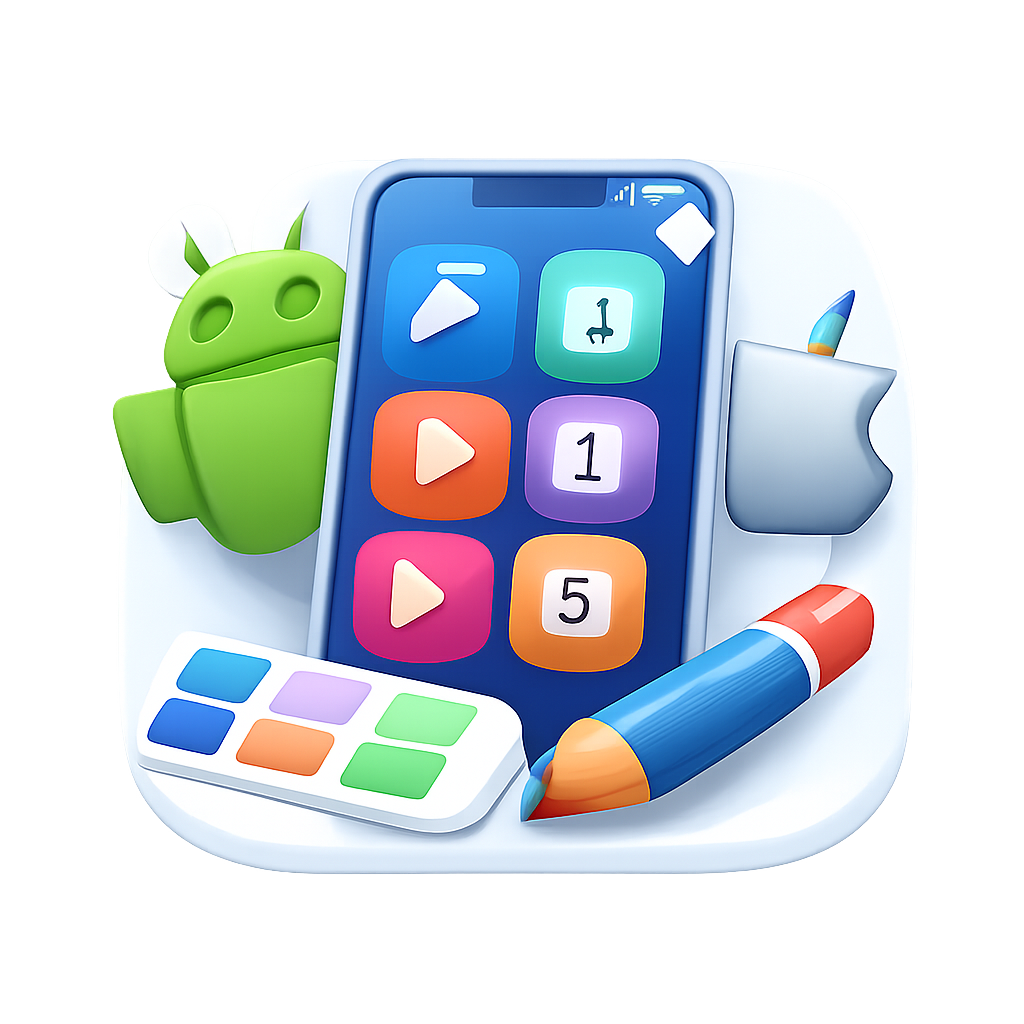 Appikongenerator for Android og iOS