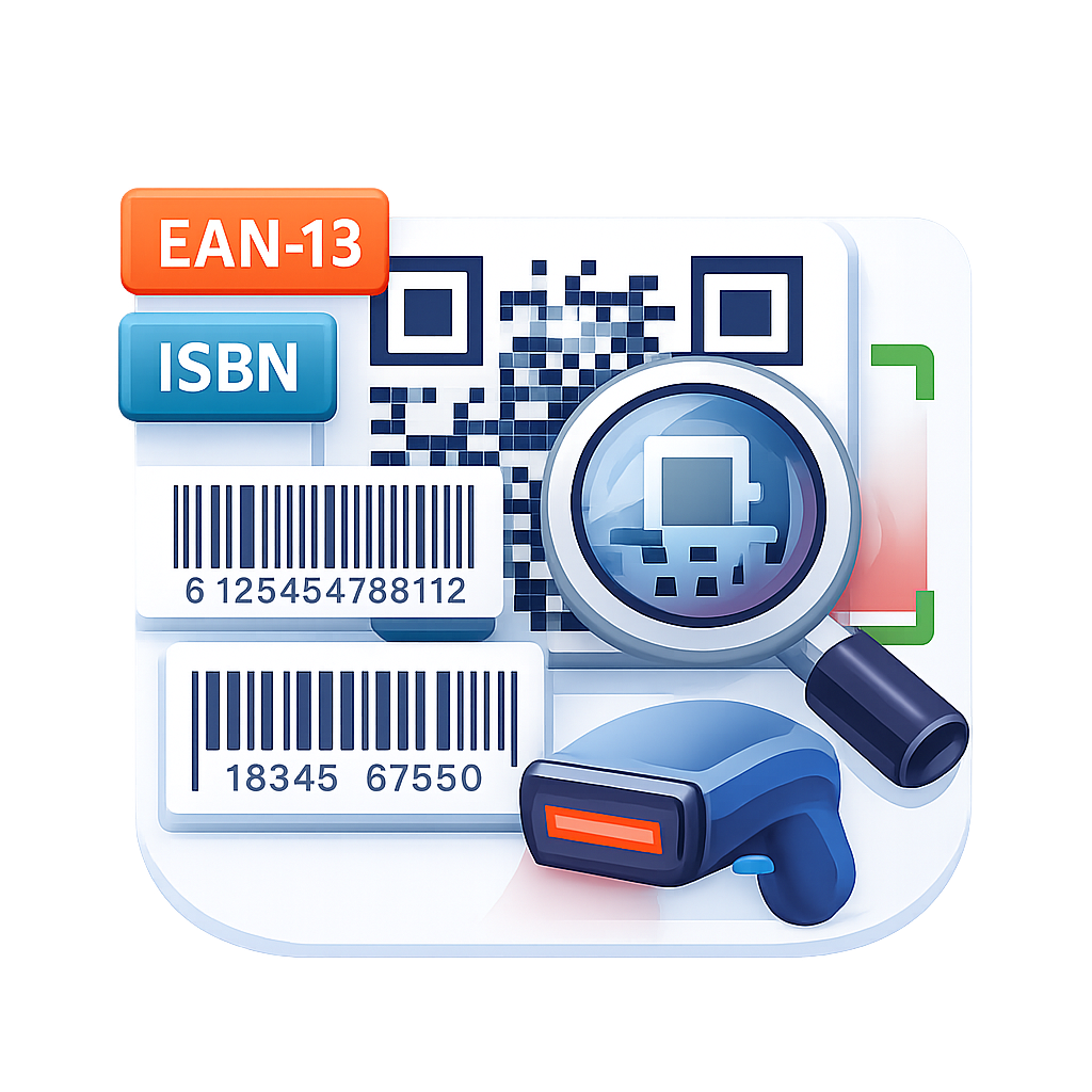 QR og strekkodedekoder online